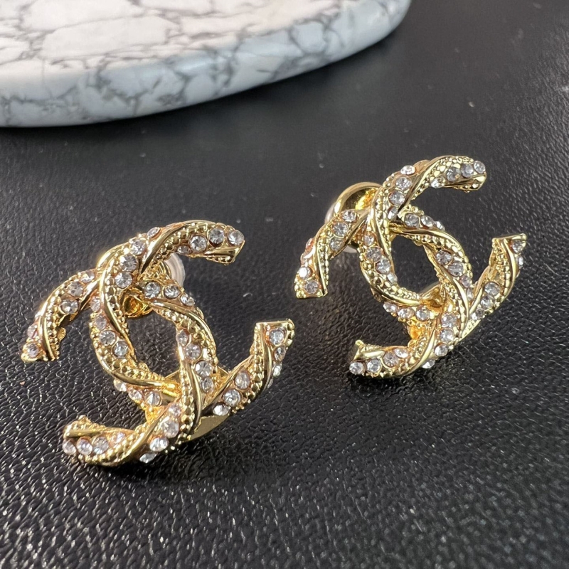 Ch*el earrings